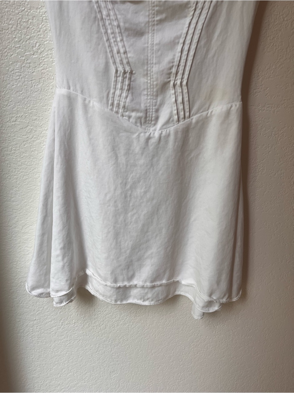 House of CB White Lace-Trim Camisole Dress - Picture 6 of 10